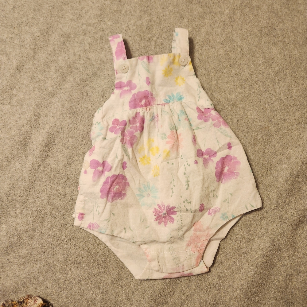 Floral Baby Romper